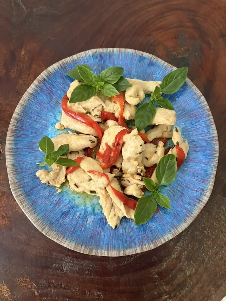 Ensalada de pollo